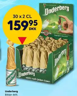 BorderShop Underberg Bitter 30 x 2 CL tilbud