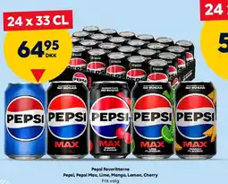 BorderShop Pepsi Favoritterne (24 x 33 CL) tilbud