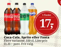Dagli'Brugsen Coca-Cola, Sprite eller Fanta tilbud