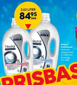 BorderShop Neutral Professional flydende vaskemiddel tilbud
