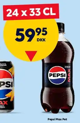 BorderShop Pepsi Max PET (24 x 33 CL) tilbud