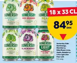 BorderShop Somersby Cider 18 x 33 cl tilbud