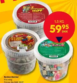 BorderShop Bonbon / candy tubs tilbud