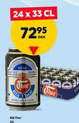 BorderShop Blå Thor tilbud
