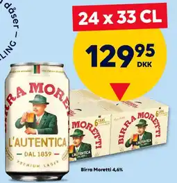 BorderShop Birra Moretti L'Autentica tilbud