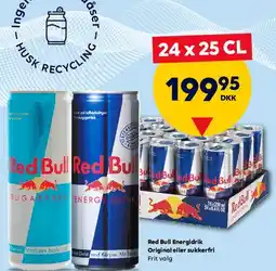 BorderShop Red Bull Energidrik 24 x 25 cl tilbud