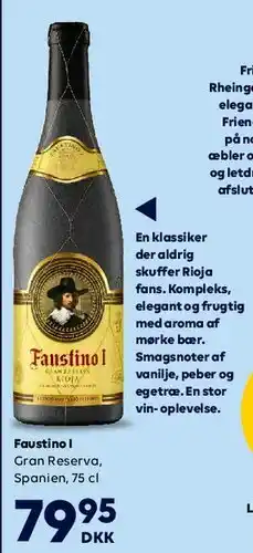 BorderShop Faustino I Gran Reserva tilbud