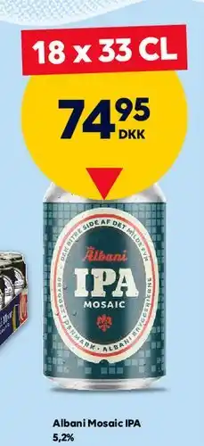BorderShop Albani Mosaic IPA tilbud