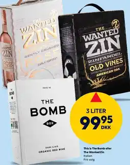 BorderShop This is The Bomb / The Wanted Zin tilbud