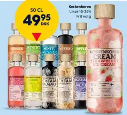 BorderShop Koskenkorva likører tilbud
