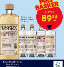 BorderShop Koskenkorva Vodka tilbud