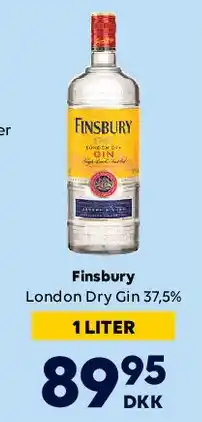 BorderShop Finsbury London Dry Gin tilbud