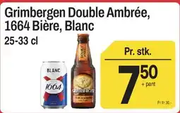 ABC Lavpris Grimbergen Double Ambrée tilbud