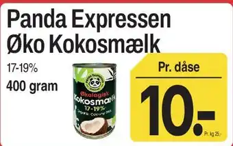 ABC Lavpris Panda Expressen Øko Kokosmælk tilbud