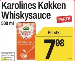 ABC Lavpris Karolines Køkken Whiskysauce tilbud