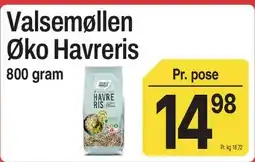 ABC Lavpris Valsemøllen Øko Havreris tilbud