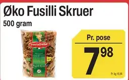 ABC Lavpris Øko Fusilli Skruer tilbud