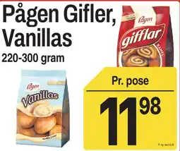 ABC Lavpris Pågen Gifler, Vanillas tilbud