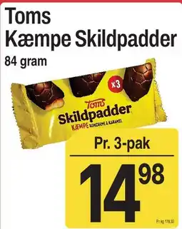 ABC Lavpris Toms Kæmpe Skildpadder tilbud