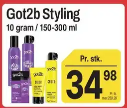 ABC Lavpris Got2b Styling tilbud