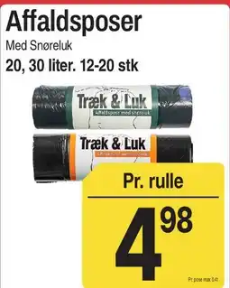 ABC Lavpris Affaldsposer tilbud