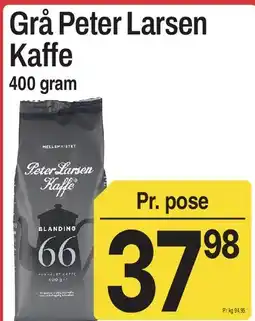ABC Lavpris Grå Peter Larsen Kaffe tilbud