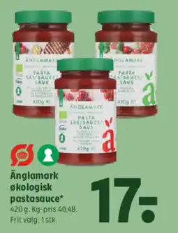 Coop 365 Änglamark økologisk pastasauce* tilbud