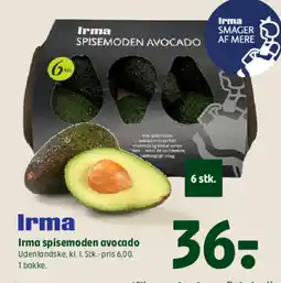 Coop 365 Irma spisemoden avocado tilbud