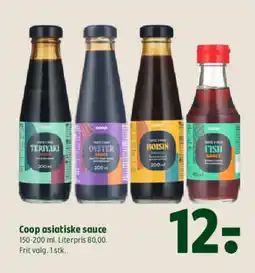 Coop 365 Coop asiatiske sauce tilbud