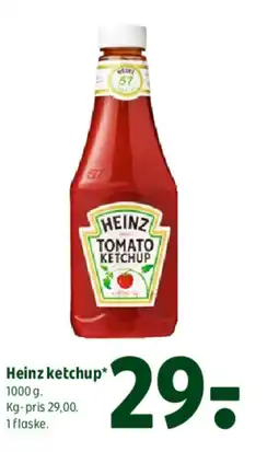 Coop 365 Heinz ketchup* tilbud