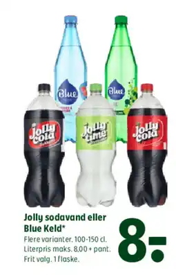 Coop 365 Jolly sodavand eller Blue Keld* tilbud