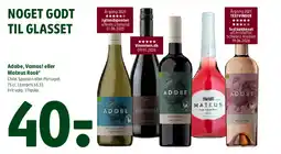 Coop 365 Adobe, Vamos! eller Mateus Rosé* tilbud