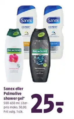 Coop 365 Sanex eller Palmolive shower gel* tilbud