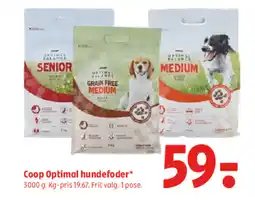 Coop 365 Coop Optimal hundefoder* tilbud