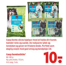 Coop 365 Coop hundesticks* tilbud
