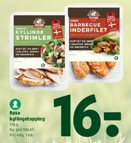 Coop 365 Rose kyllingetopping tilbud