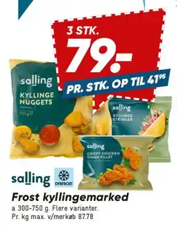 Bilka Frost kyllingemarked tilbud