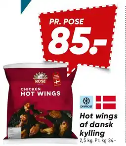 Bilka Hot wings af dansk kylling tilbud