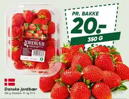 Bilka Danske jordbær tilbud
