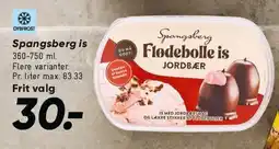 Bilka Spangsberg Flødebolle is (jordbær) tilbud