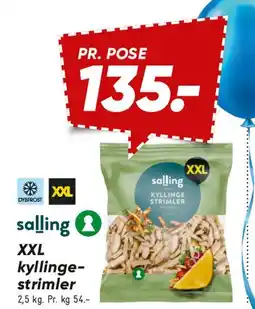Bilka XXL kyllingestrimler tilbud