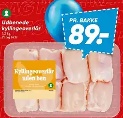 Bilka Kyllingeoverlår uden ben tilbud
