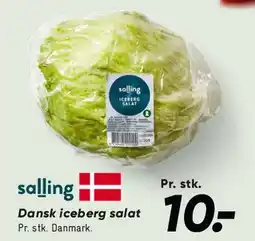 Bilka Dansk iceberg salat tilbud