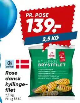 Bilka Rose dansk kyllingefilet tilbud