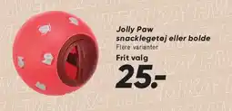 Bilka Jolly Paw snacklegetøj eller bolde tilbud