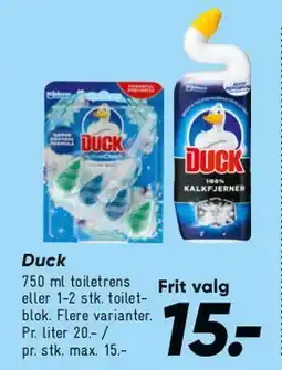 Bilka Duck toiletrens tilbud