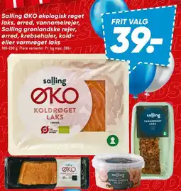 Bilka Salling ØKO koldrøget laks tilbud