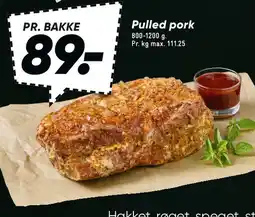 Bilka Pulled pork tilbud