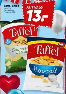 Bilka Taffel chips tilbud