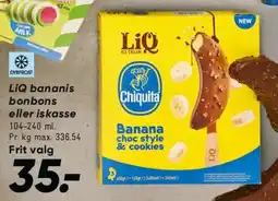 Bilka Chiquita / LIQ Banana choc style & cookies tilbud